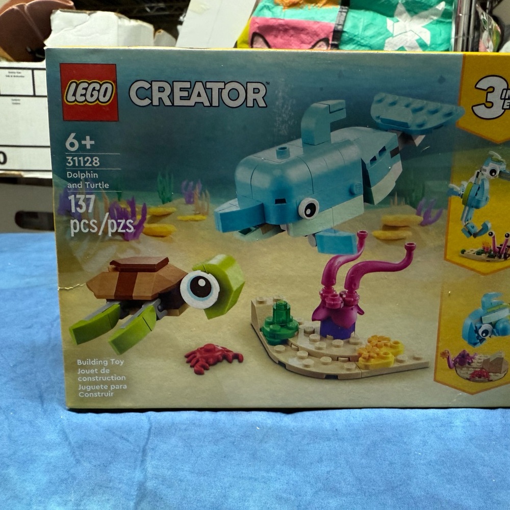 LEGO Retired Creator Ocean Adventure Set - Blue and Green 3 in one, 31128